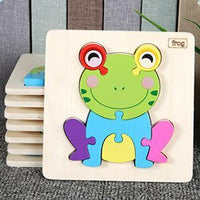 Wooden Picture Puzzles with Name Tags - Helaya