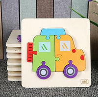 Wooden Picture Puzzles with Name Tags - Helaya