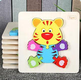 Wooden Picture Puzzles with Name Tags - Helaya