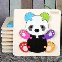 Wooden Picture Puzzles with Name Tags - Helaya